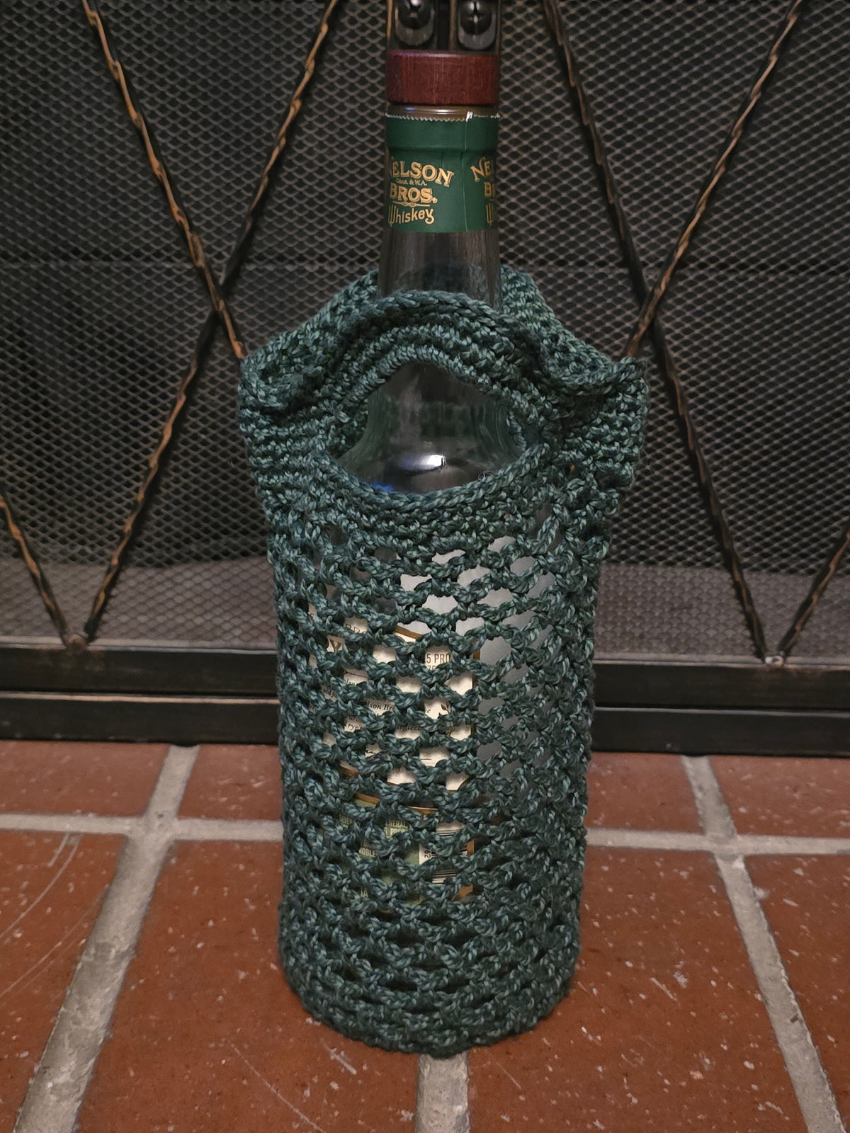Beverage Bottle Bag - Deep Spruce
