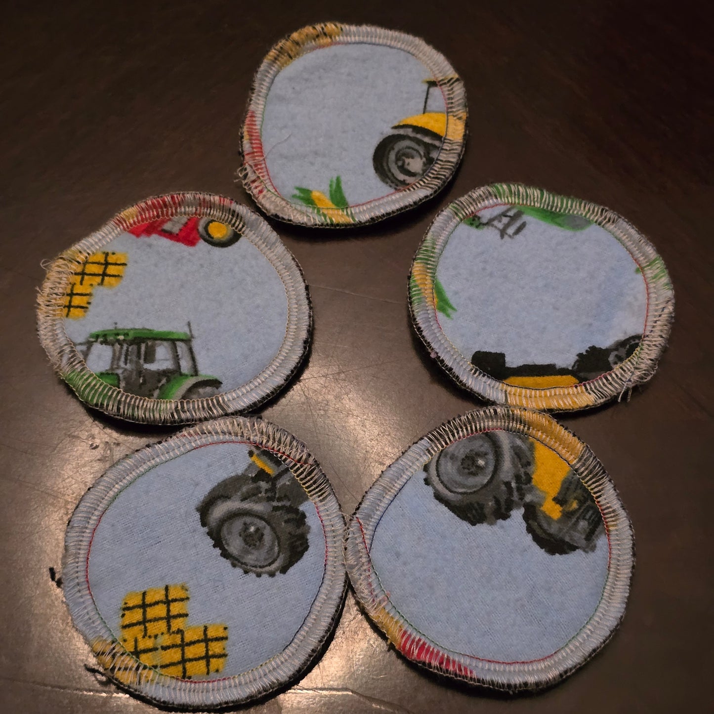 Reusable Cotton Round - Tractors