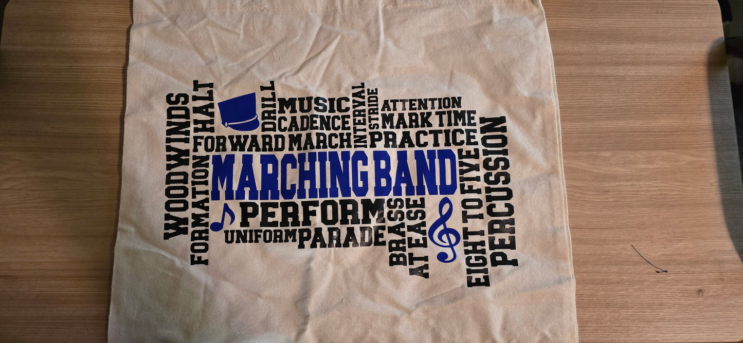 Marching Band Tote Bag