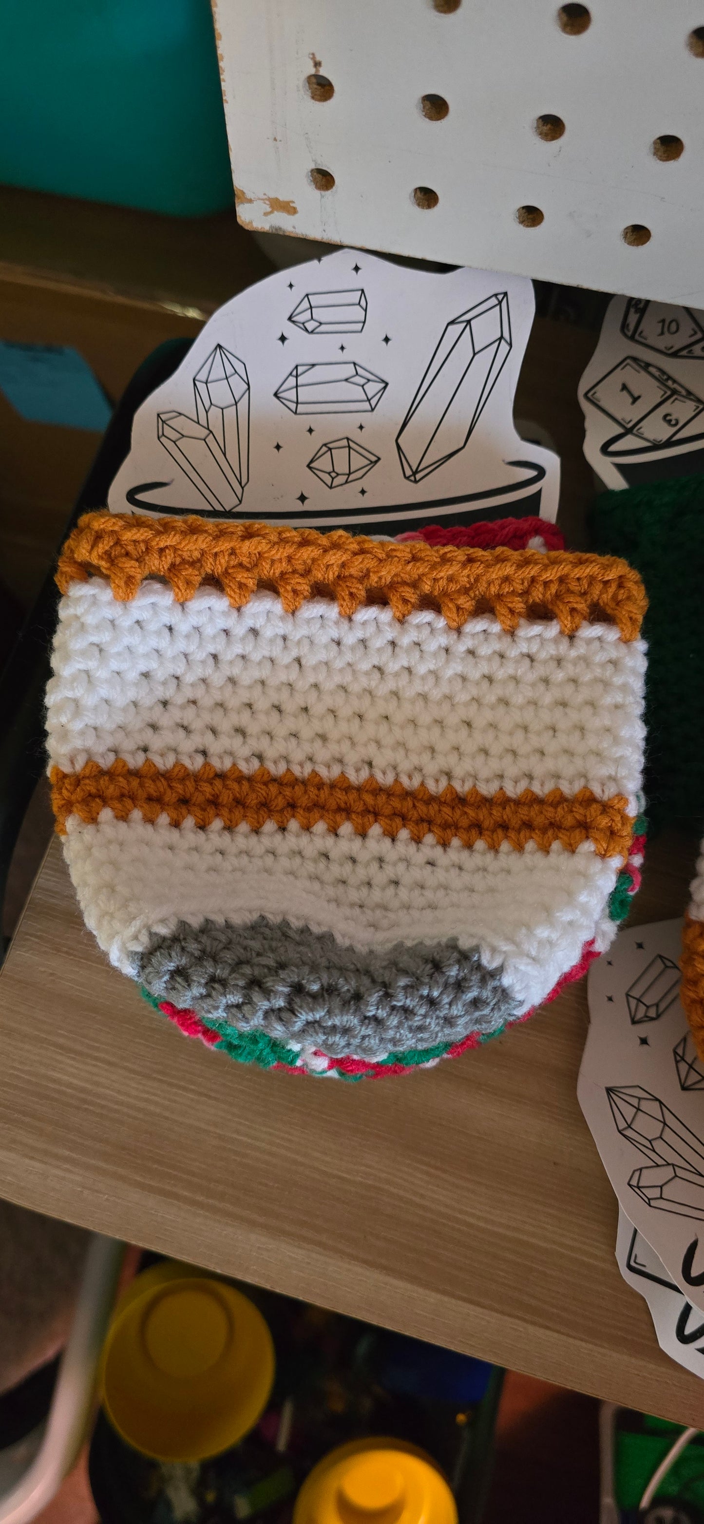 Hand‑Crocheted Amulet Bags