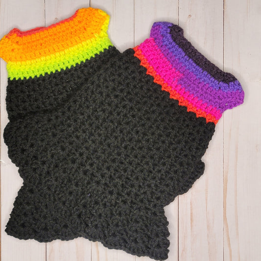 18"  Doll Dress - Neon