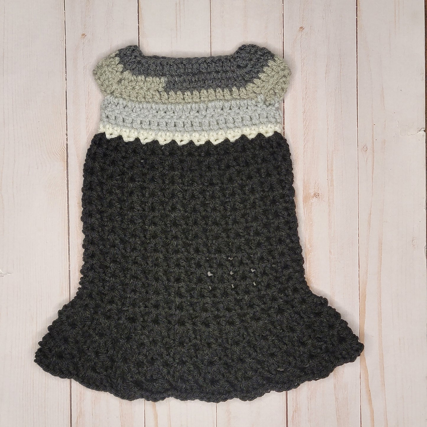 18"  Doll Dress - Newsprint