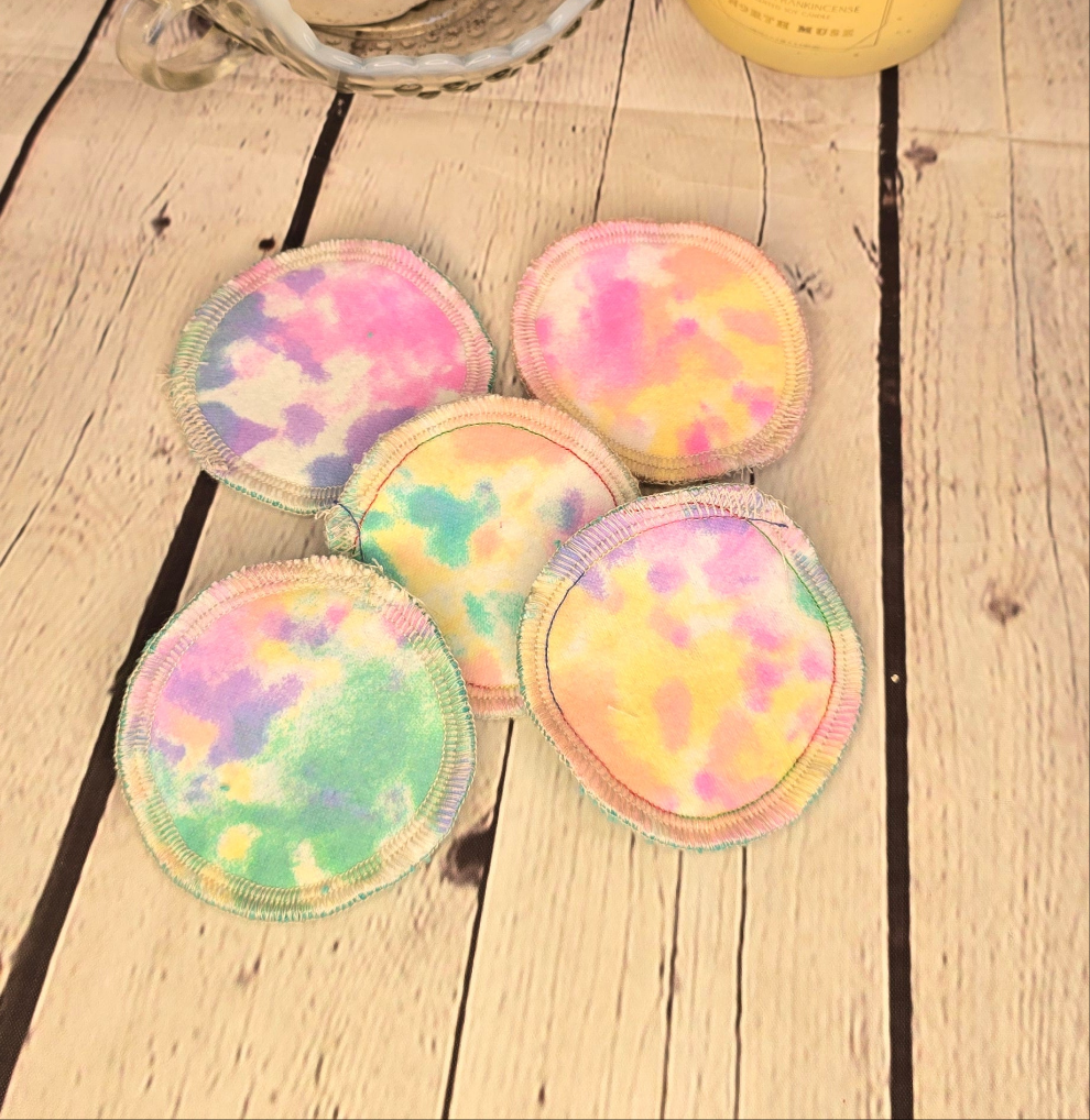 Reusable Cotton Round - Pastel Tye-Dye