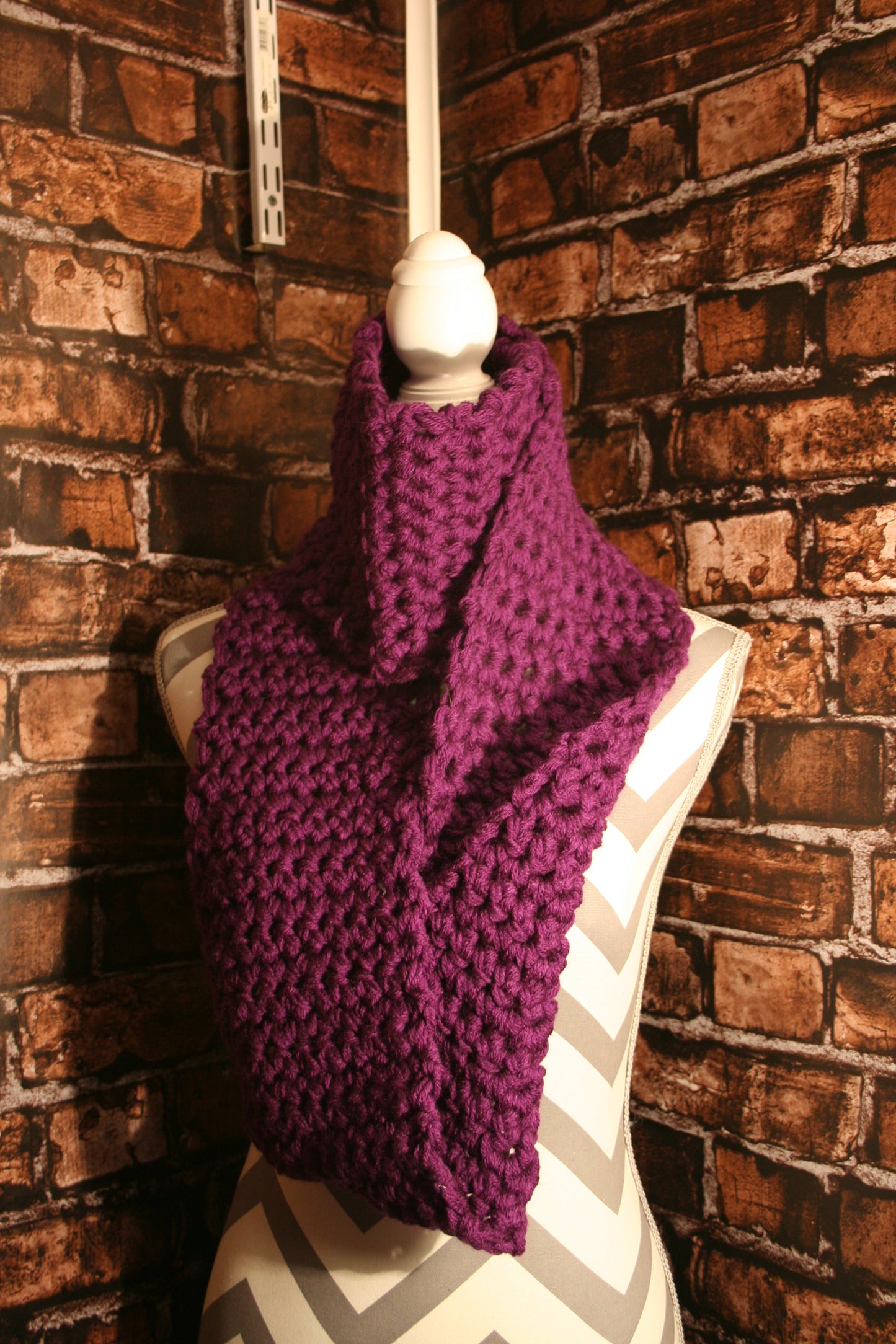 Chunky Infinity Scarf - Solid Colors