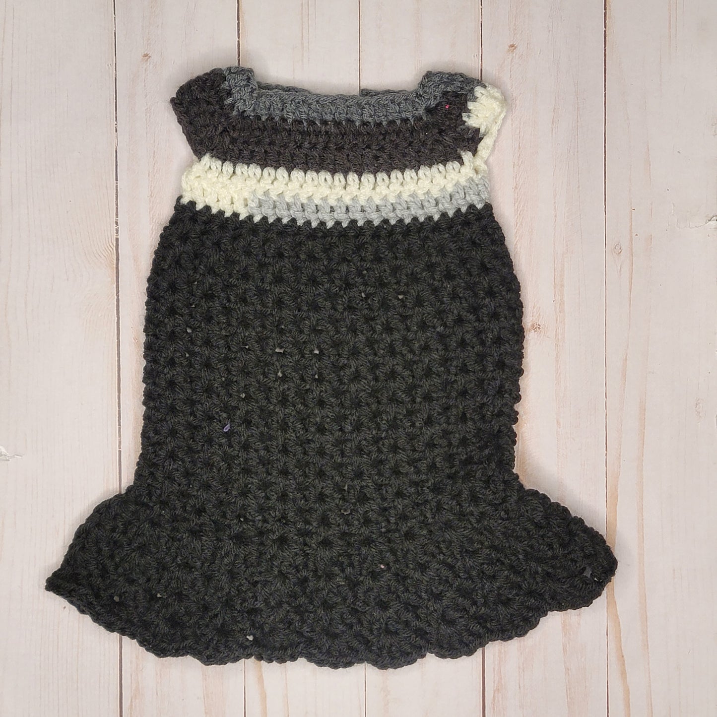 18"  Doll Dress - Newsprint