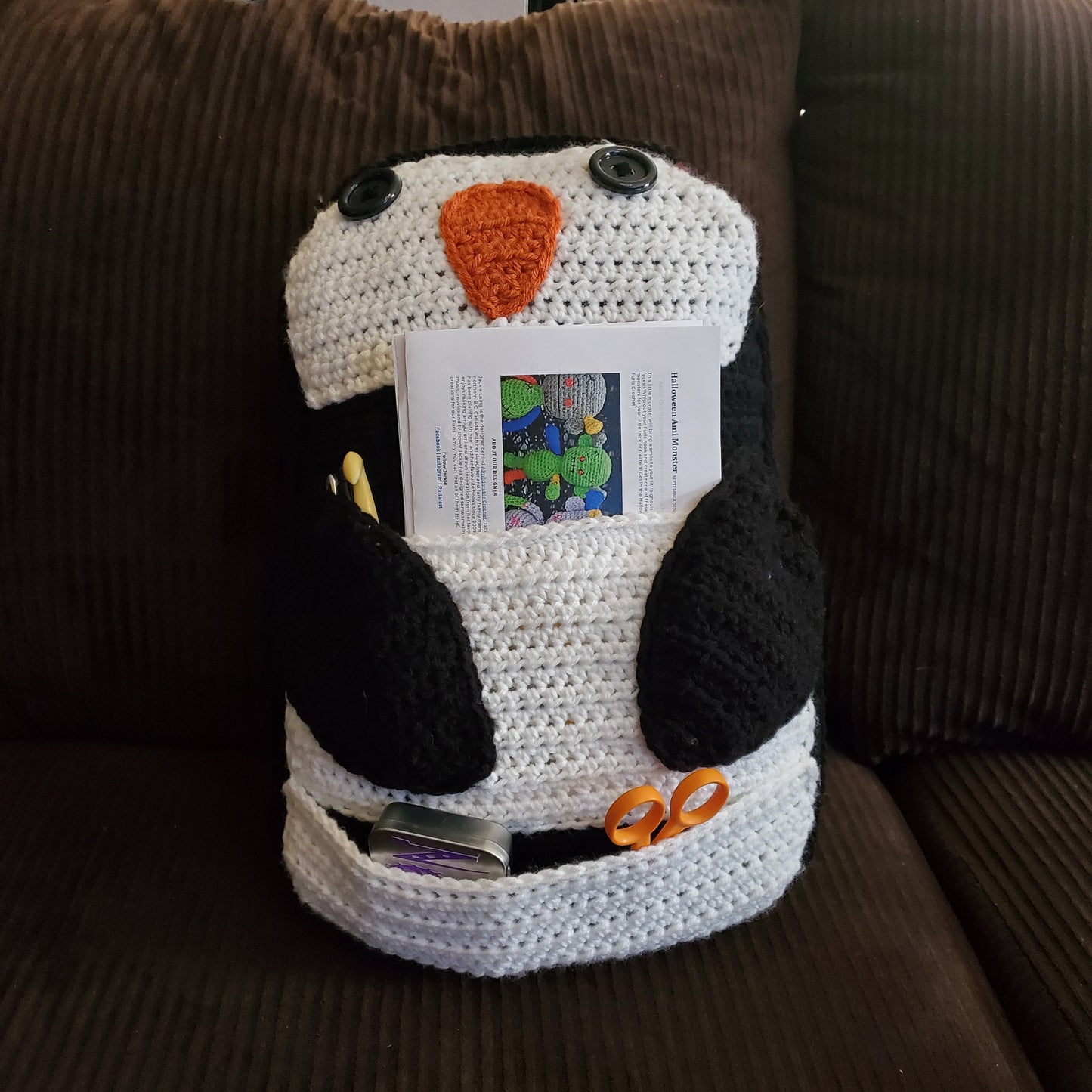 Penguin Pocket Pillow