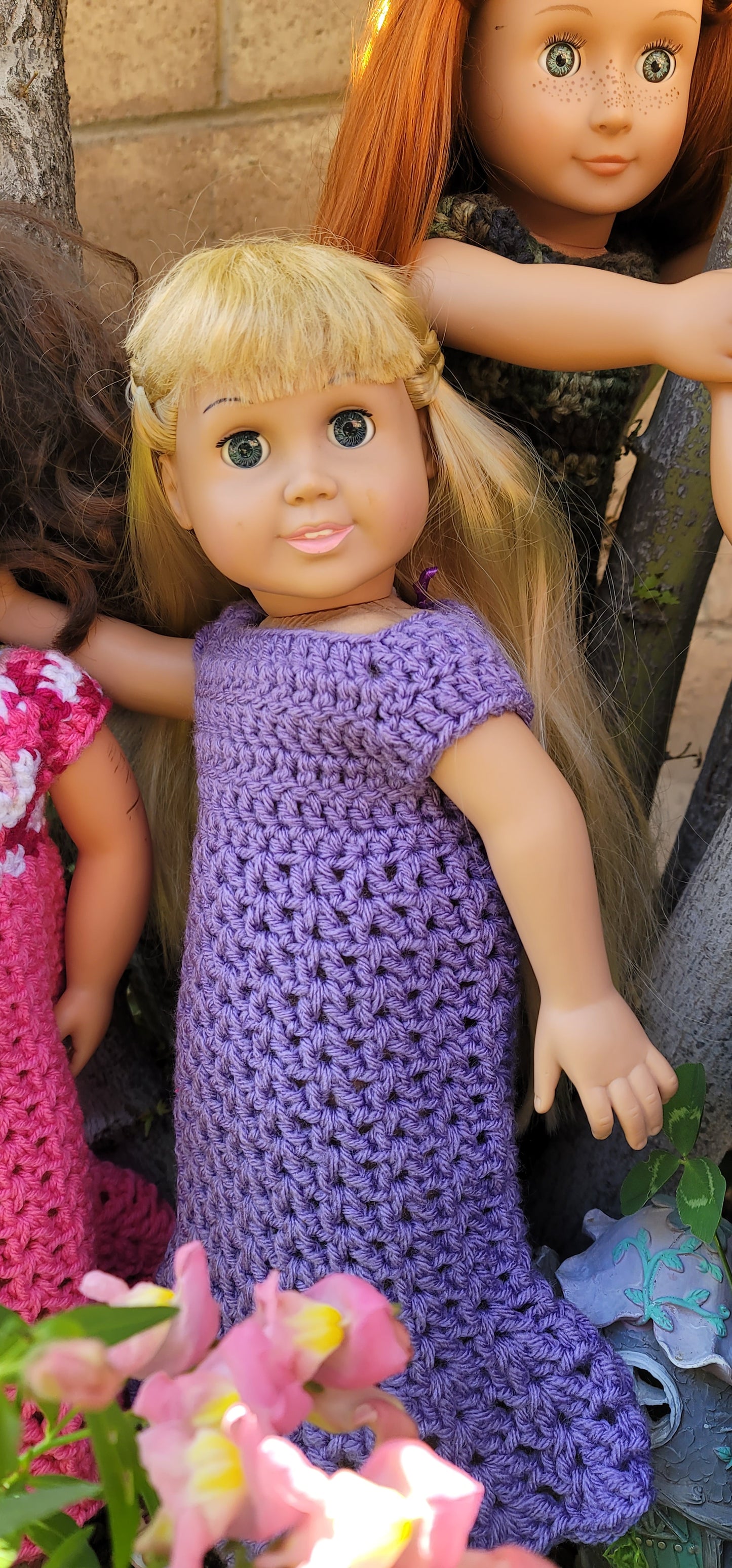 18"  Doll Dress in Lavender