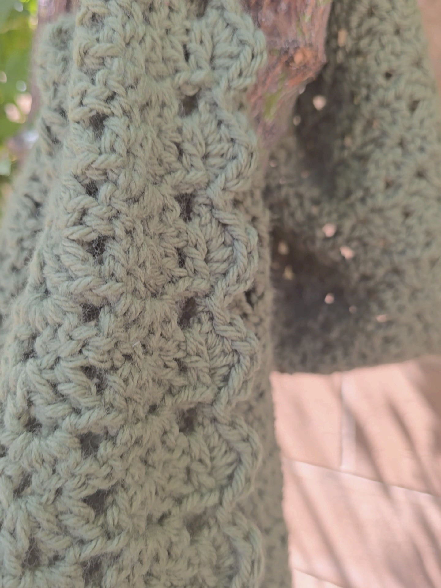 Lady Emelia Baby Blanket – Olive Green