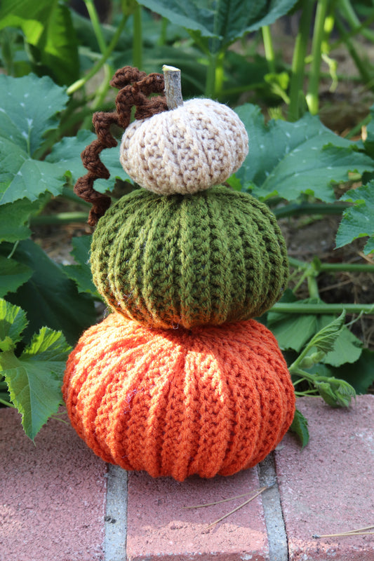 Three Pumpkin Tower