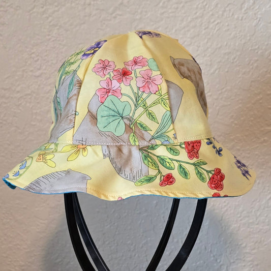 Kids' Fabric Bucket Hat - Garden