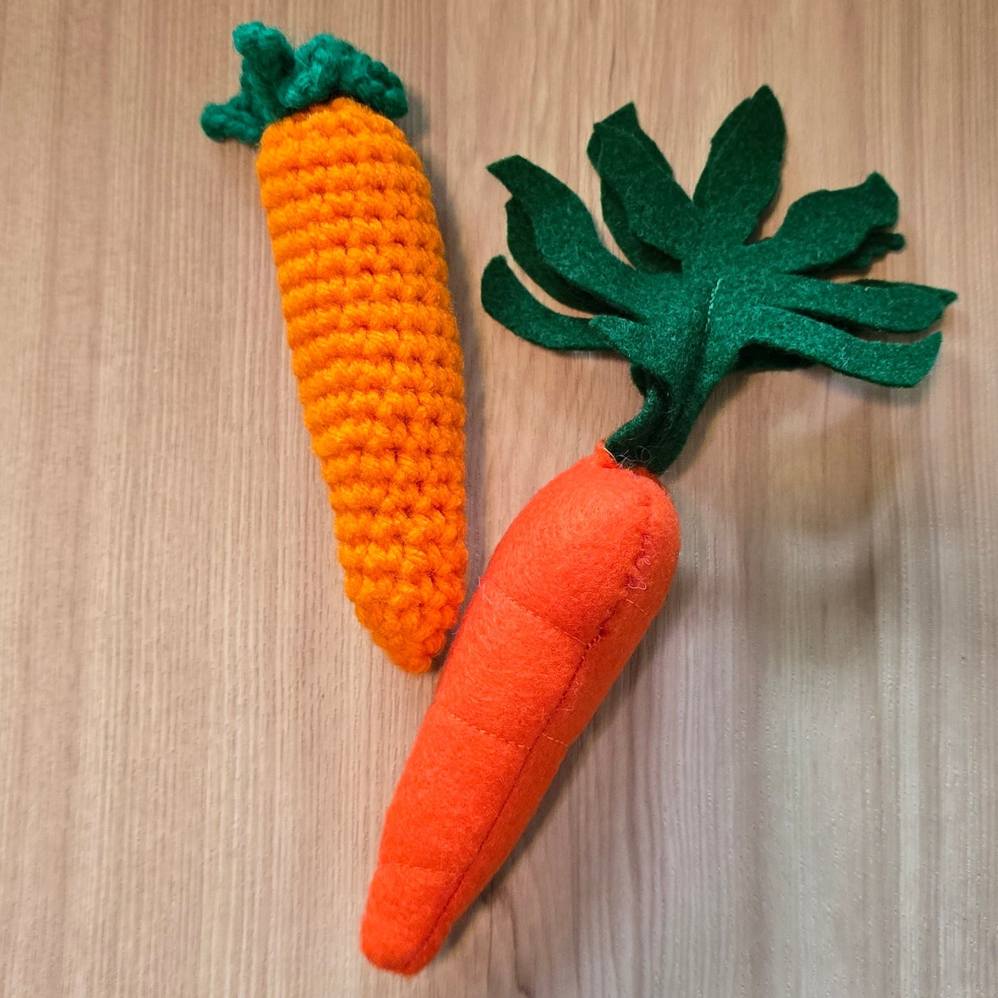 🥕 Carrot – Crochet or Sewn (Multiple Colors coming soon)