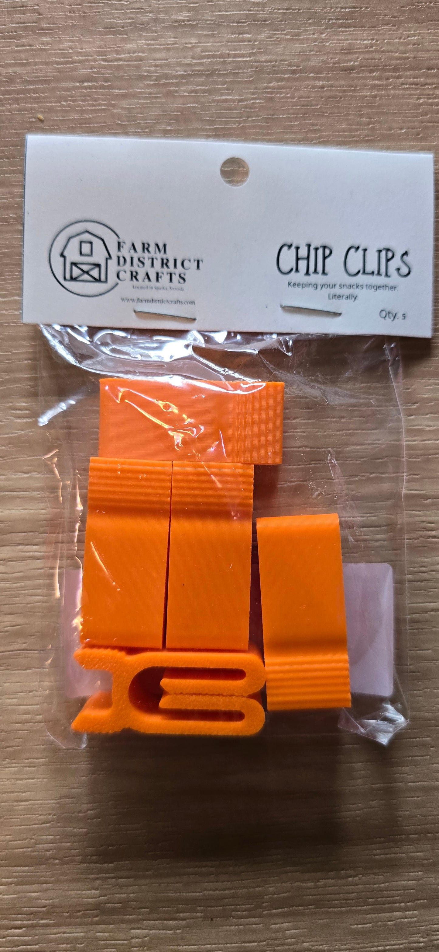 3D Printed Chip Clips – Print‑to‑Order + RTS Options