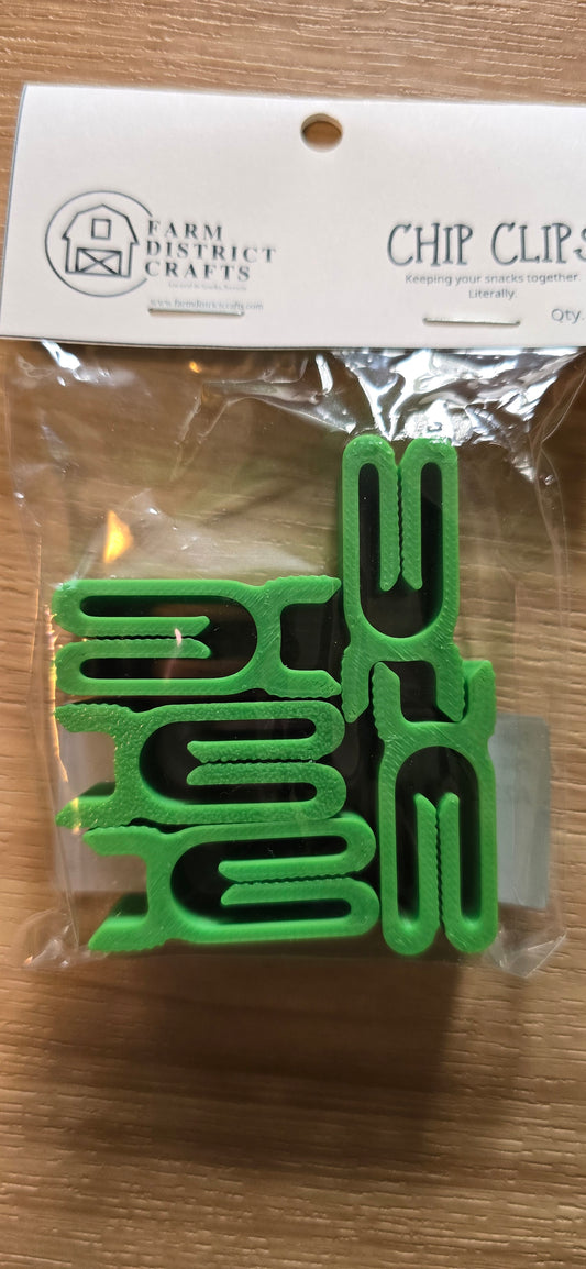 3D Printed Chip Clips – Print‑to‑Order + RTS Options