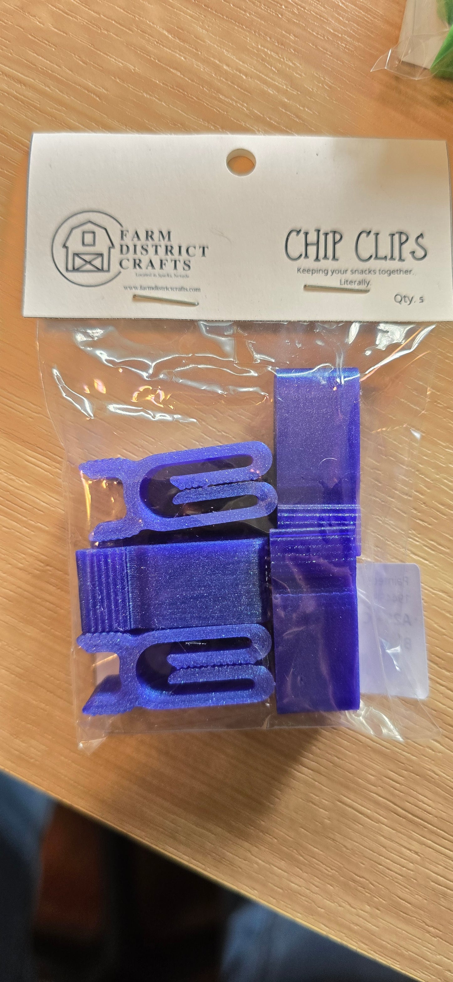 3D Printed Chip Clips – Print‑to‑Order + RTS Options