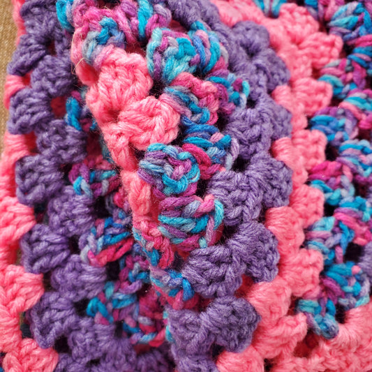 Pink Drop In the Pond Blanket